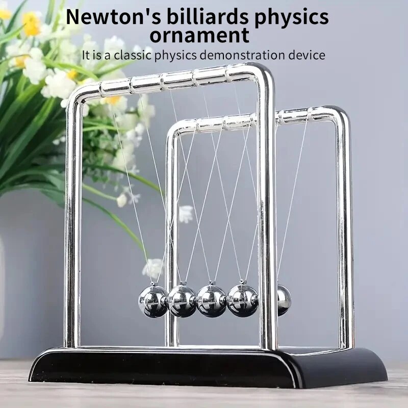 Newton Cradle Large - 뉴턴의 요람 균형 스틸 볼 모션