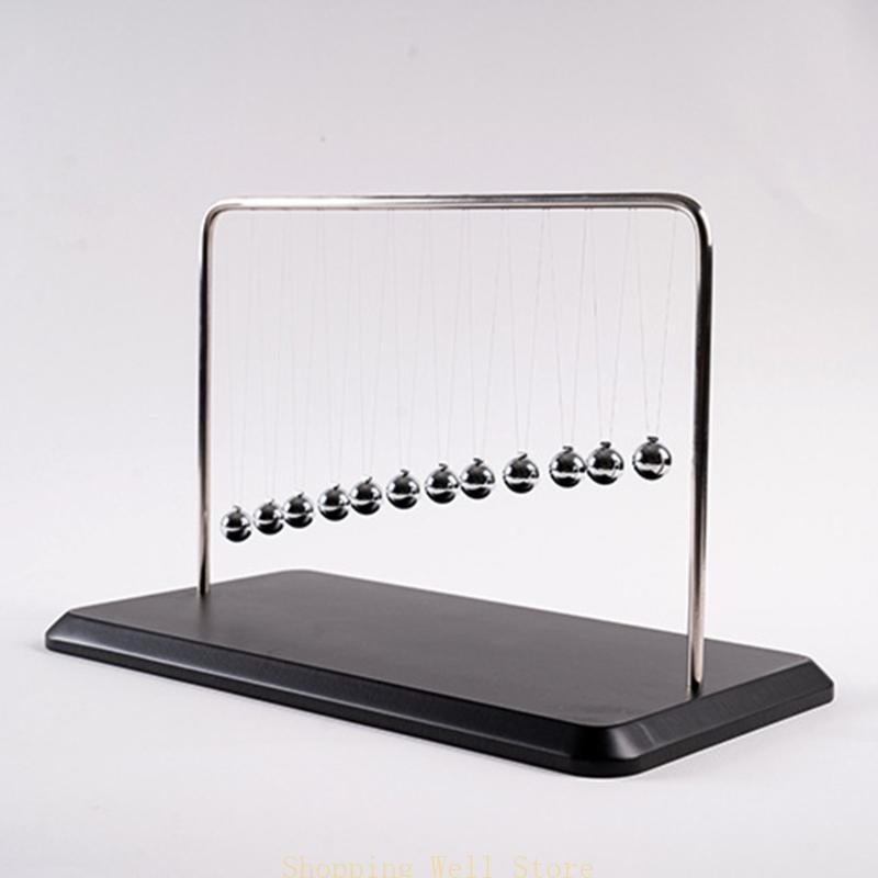 Newton Cradle Large - KX4B PENDULUM WAVESERLASTING BALLSDESKTOP 장식 모델