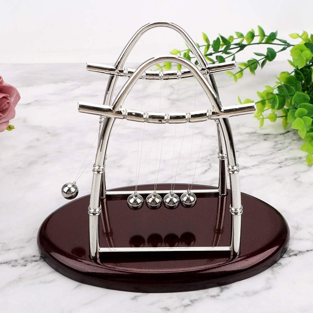 Newton Cradle Large - 뉴턴 크래들 균형 강철 공 영원한