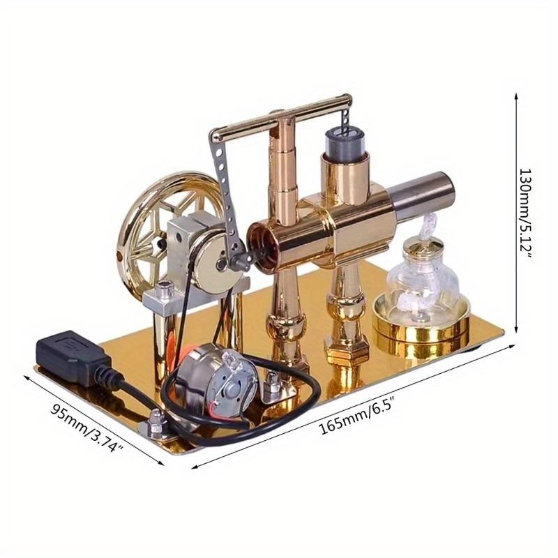 공기식 단기통 스털링 엔진 발전기 물리학 대중 과학 발 - Science And Invention 리뷰 및 가격