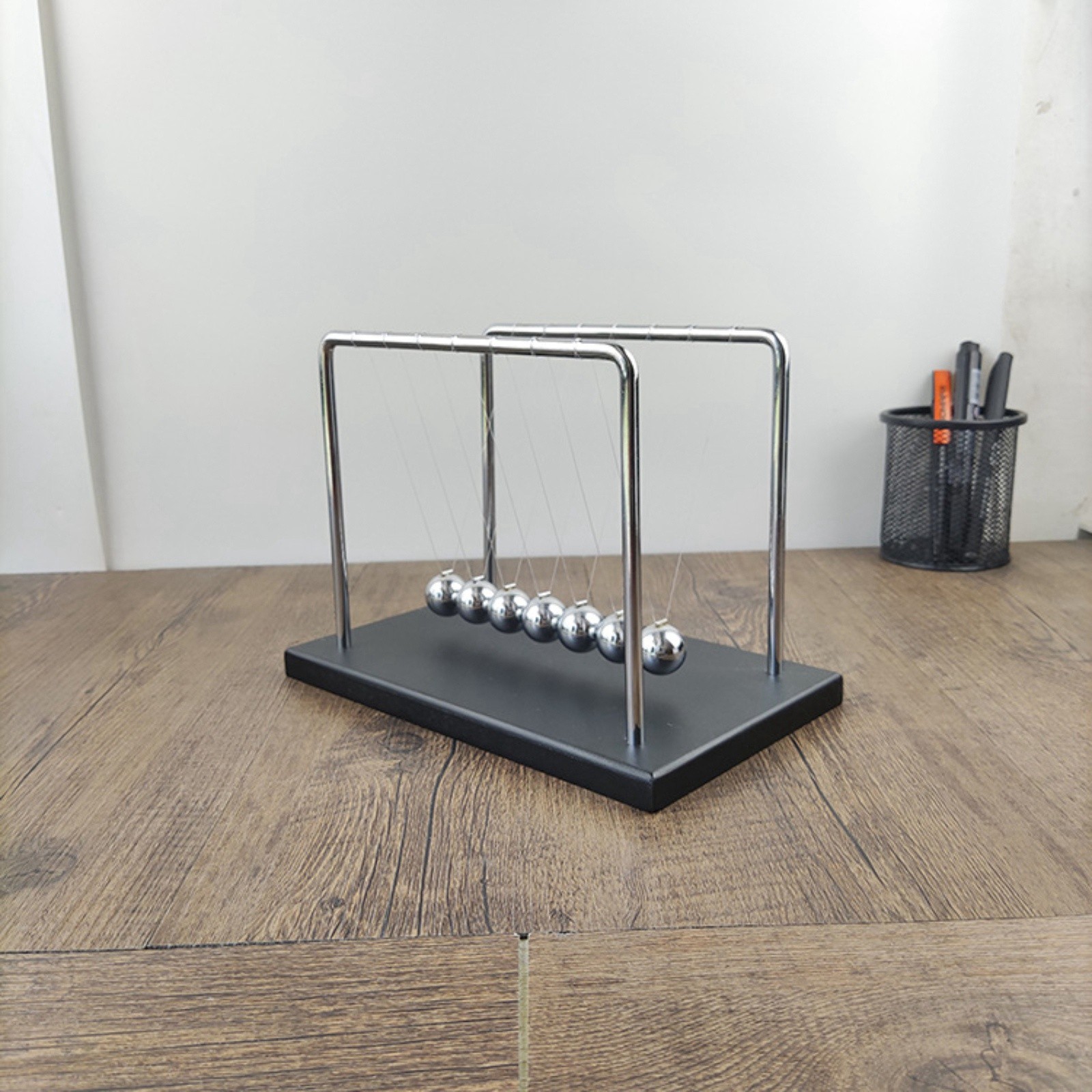 7 공 정비공 곡선 뉴턴 진자 공 금속 뉴턴의 요람 어 - Newton Cradle Large 리뷰 및 가격
