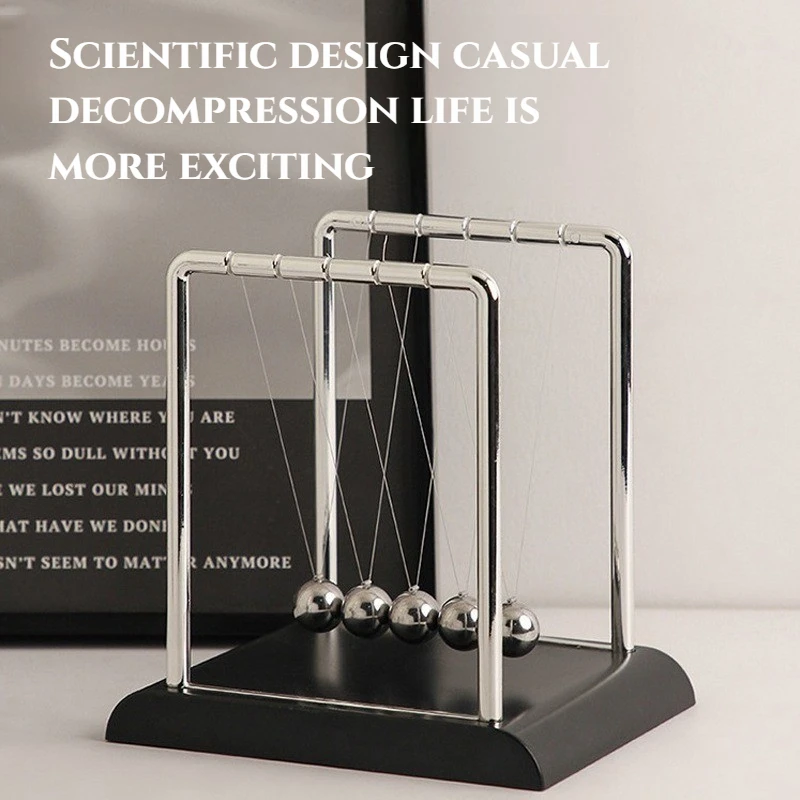 뉴턴의 요람 균형 스틸 볼 모션 공중부양 소형 장식품  - Newton Cradle Large 리뷰 및 가격