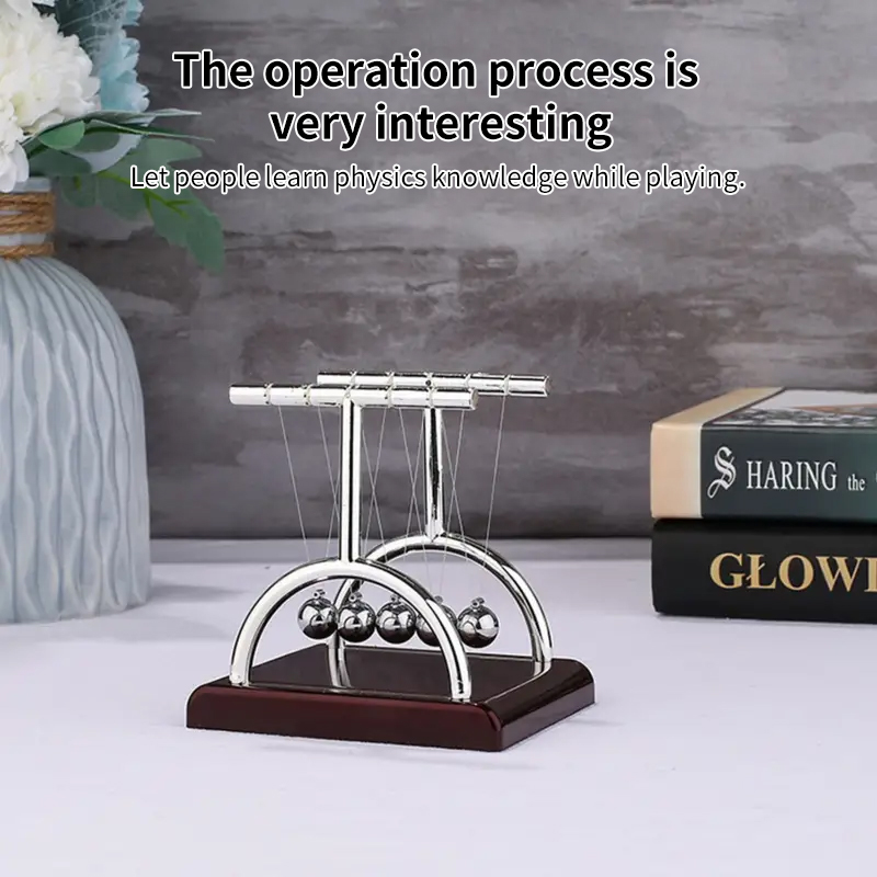 뉴턴 진자 균형 공: 사무실 및 가정용 세련된 책상 장 - Newton Cradle Large 리뷰 및 가격