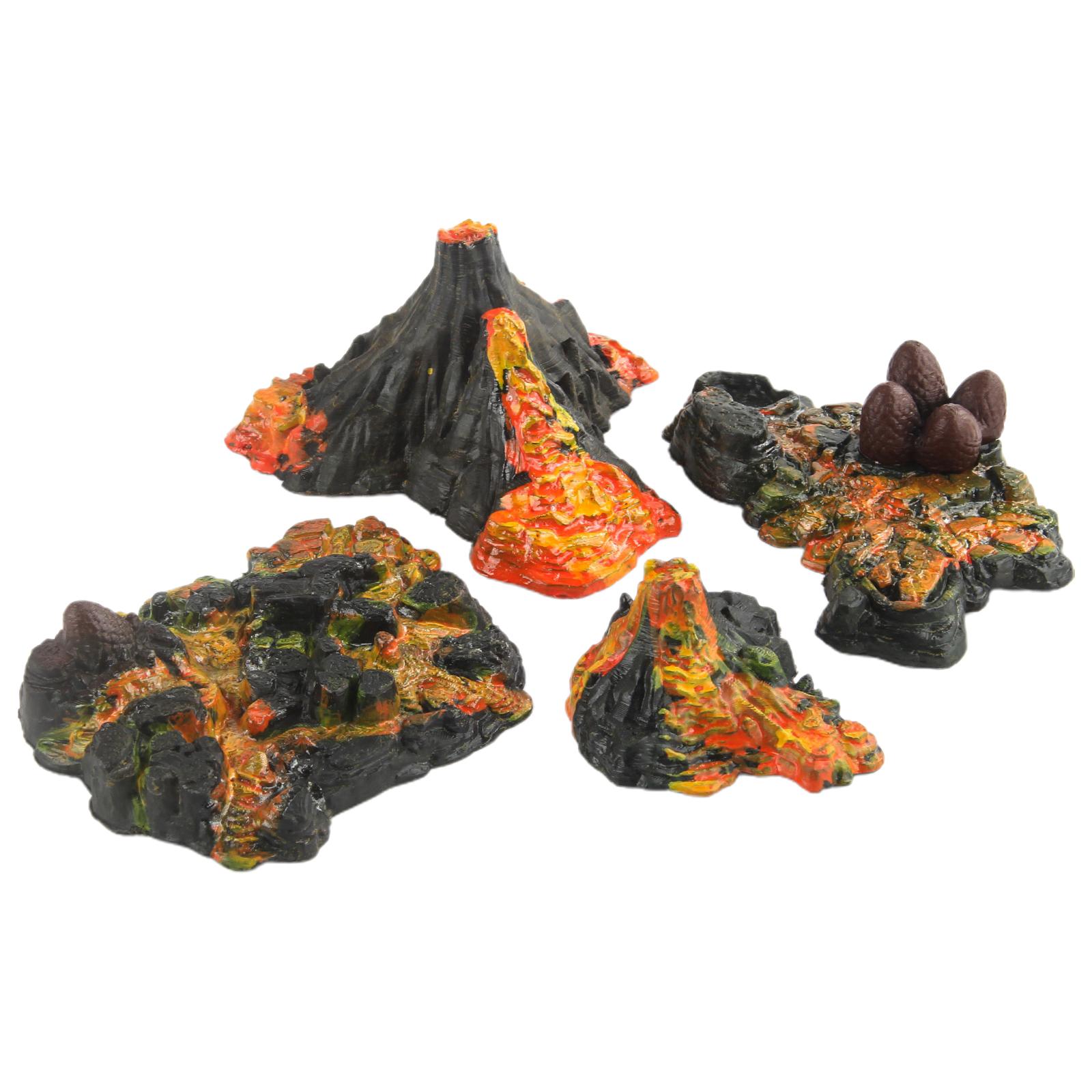 현실적인 미니 화산 공룡 플레이 세트 분출하는 화산 세 - Volcano Kit Eruption 리뷰 및 가격